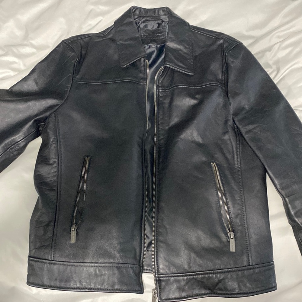 Bolongaro Trevor Leather Biker